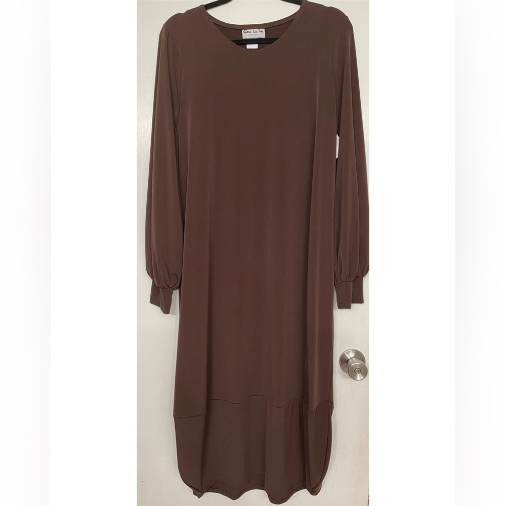 Shane Lee brown bubble dress